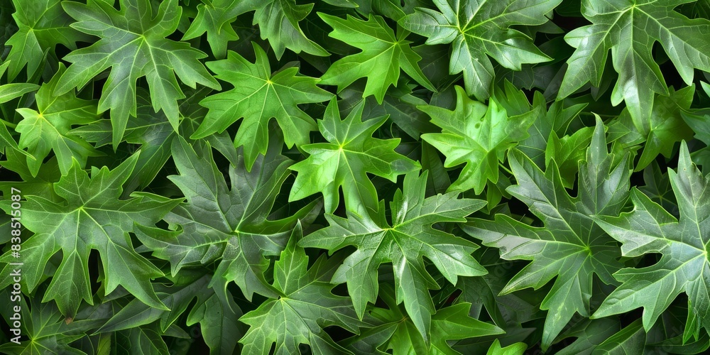 Minimalistic composition: Papaya leaves in this captivating collection. Each image showcases the graceful curves and lines of these leaves, capturing the beauty of simplicity in nature. Minimalistic composition: Papaya leaves in this captivating collection. Each image showcases the graceful curves and lines of these leaves, capturing the beauty of simplicity in nature.