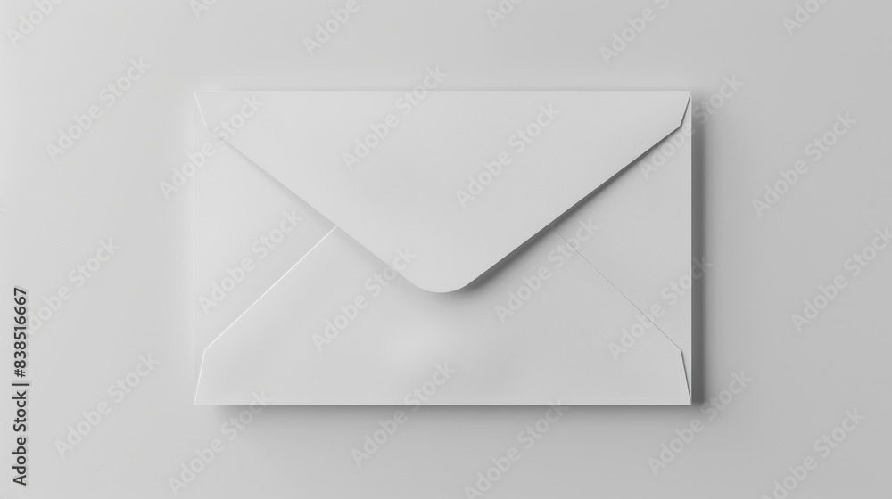 Donation Envelope. Realistic Mock-Up for Branding Announcement Donation Envelope. Realistic Mock-Up for Branding Announcement