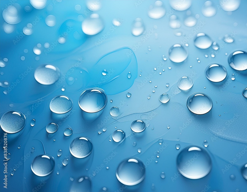 goutte d'eau sur surface goutte d'eau sur surface