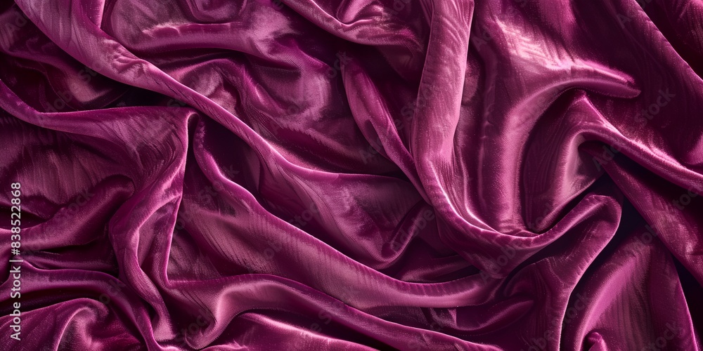 close up of a purple fabric with line of folds on it close up of a purple fabric with line of folds on it