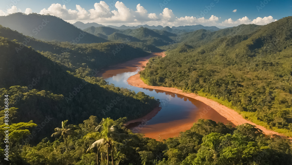 Fototapeta premium Stunning Madidi Bolivia National Park