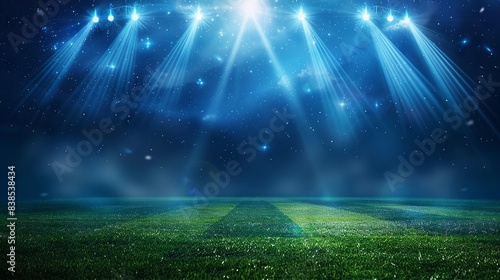 Footbal stadium backdrop