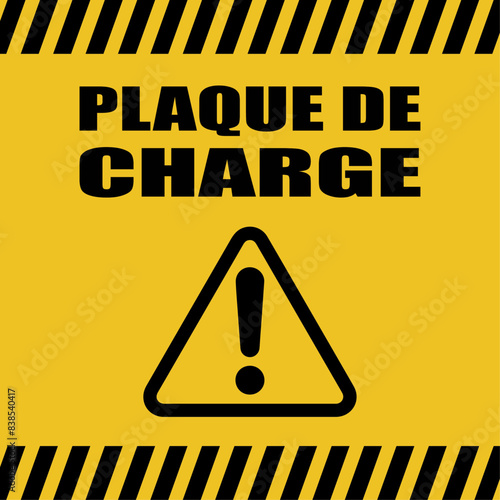 Logo plaque de charge.