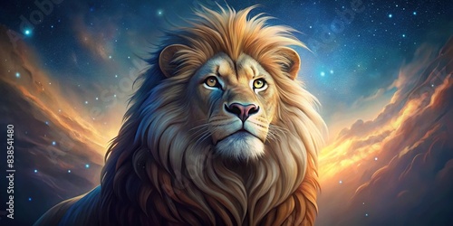 of a majestic Lion of Judah symbolizing strength and power   Christian  lion  Judah  strength  power  symbol concept  religion  biblical  king  majestic  animal  wildlife  jungle  mane