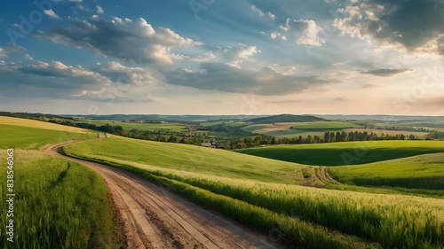 field and sky