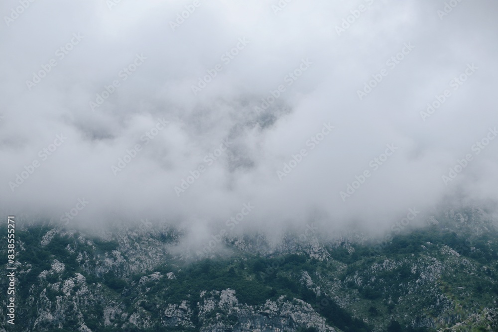 Clouds in the mountains Clouds in the mountains