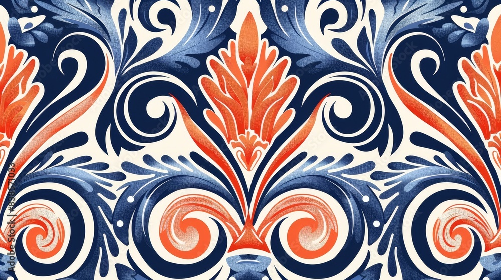 Traditional national pattern Traditional national pattern