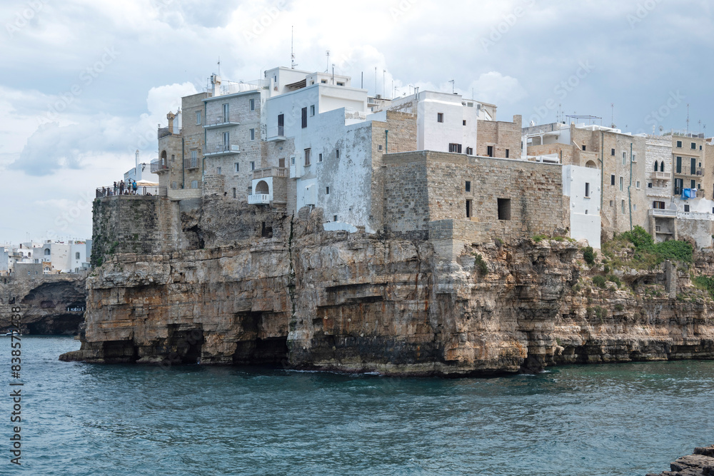The Old town of Polignano a Mare, Apulia Region, Italy The Old town of Polignano a Mare, Apulia Region, Italy