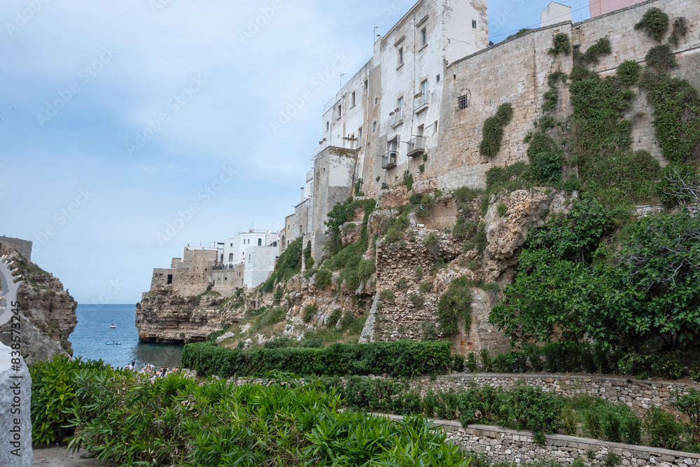 The Old town of Polignano a Mare, Apulia Region, Italy The Old town of Polignano a Mare, Apulia Region, Italy
