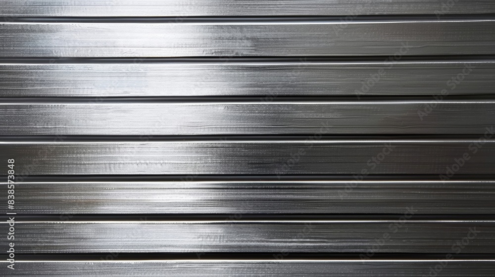 A brushed metal rod with thin parallel lines running horizontally giving it a sleek and industrial feel A brushed metal rod with thin parallel lines running horizontally giving it a sleek and industrial feel