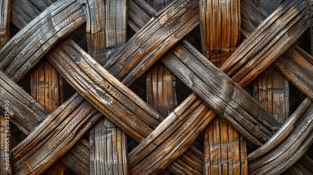 Small imperfections and knots in the wicker resembling a map of intertwining roads each leading to a different destination Small imperfections and knots in the wicker resembling a map of intertwining roads each leading to a different destination