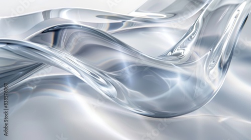 The smooth surface of the transparent polycarbonate exudes a glossy finish tempting to be touched and admired