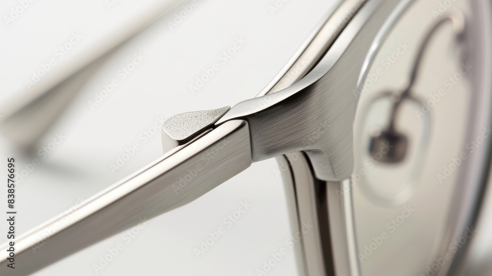 Despite its matte finish the titanium frame has a slight metallic sheen giving it a touch of industrial elegance Despite its matte finish the titanium frame has a slight metallic sheen giving it a touch of industrial elegance