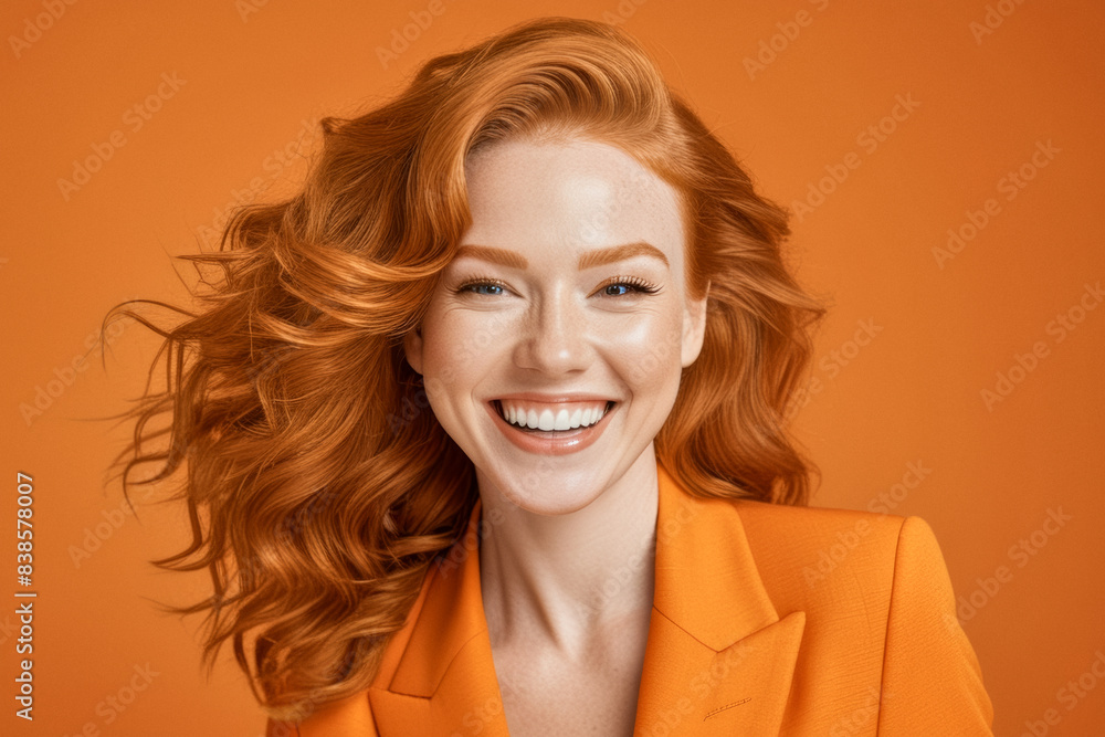 A studio beauty portrait photo of a beautiful woman A studio beauty portrait photo of a beautiful woman