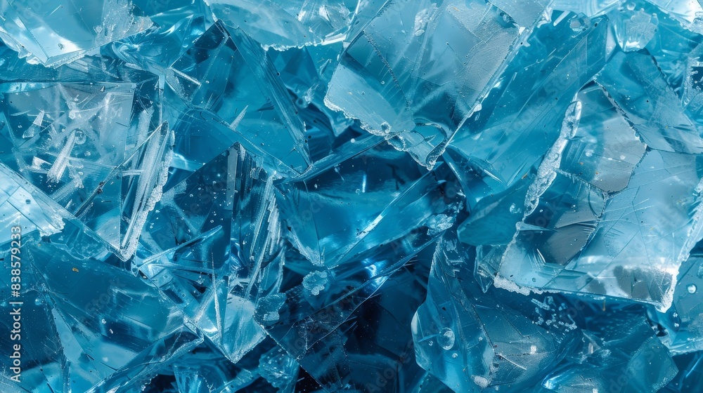 Fractured and Jagged Upon closer inspection the surface of the electric blue ice reveals a shattered and jagged texture giving it a sense of fragility and mystery Fractured and Jagged Upon closer inspection the surface of the electric blue ice reveals a shattered and jagged texture giving it a sense of fragility and mystery