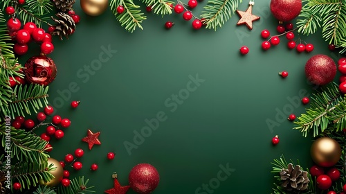 クリスマスの装飾の背景