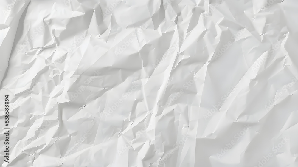 the wet crumpled white paper texture for the headerbackdrop the wet crumpled white paper texture for the headerbackdrop
