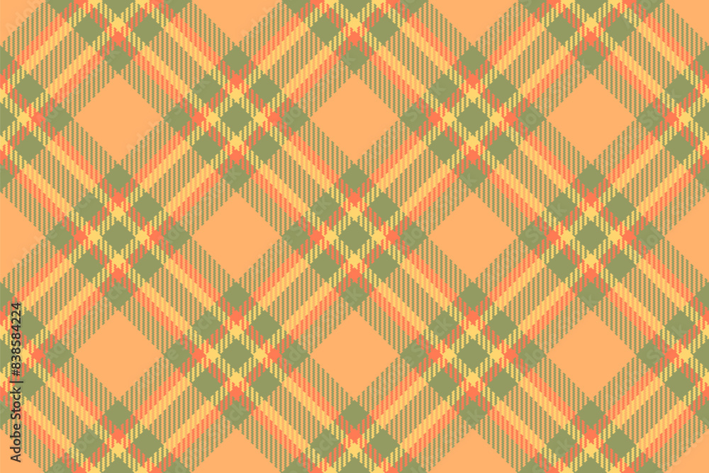 Fabric texture pattern of tartan vector background with a seamless textile check plaid. Fabric texture pattern of tartan vector background with a seamless textile check plaid.