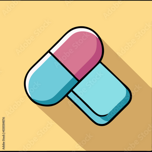 Colorful Flat Design Communication Icons Set