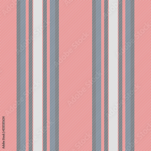 Pattern background lines of texture vector stripe with a textile fabric seamless vertical.