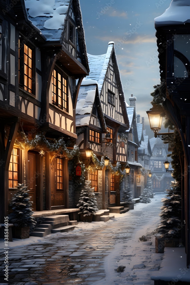 Christmas in the old town of Strasbourg, Alsace, France
