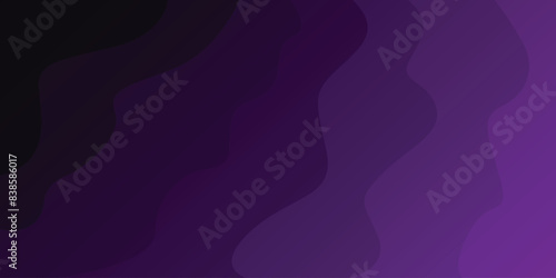 Purple wave abstract background, dynamic shapes composition with multiply and overlay layers. Vector illustration