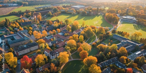 Aerial view of Grohmann photo