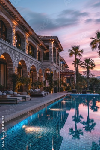 An extra large pool in a Gr...