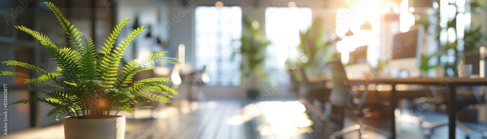 Blurred Office Background. Blurred Office Background.