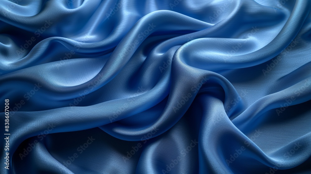 Luxurious blue silk satin backdrop with space for text design Web banner Top view table for special occasions Copy space image Place for adding text or design Luxurious blue silk satin backdrop with space for text design Web banner Top view table for special occasions Copy space image Place for adding text or design