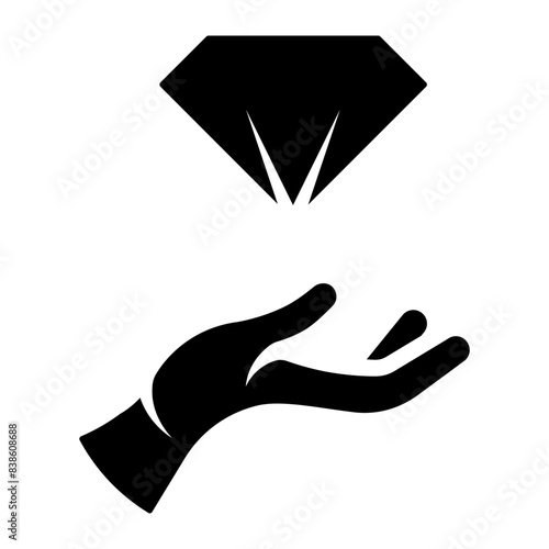 value glyph icon