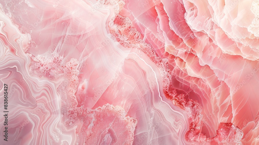Rose quartz texture with delicate pink hues Rose quartz texture with delicate pink hues