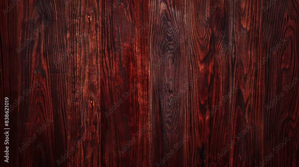 Dark mahogany wood with deep grain Dark mahogany wood with deep grain