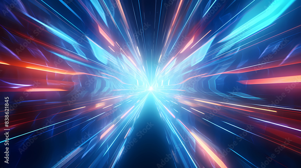 Abstract background with streaks of light Abstract background with streaks of light