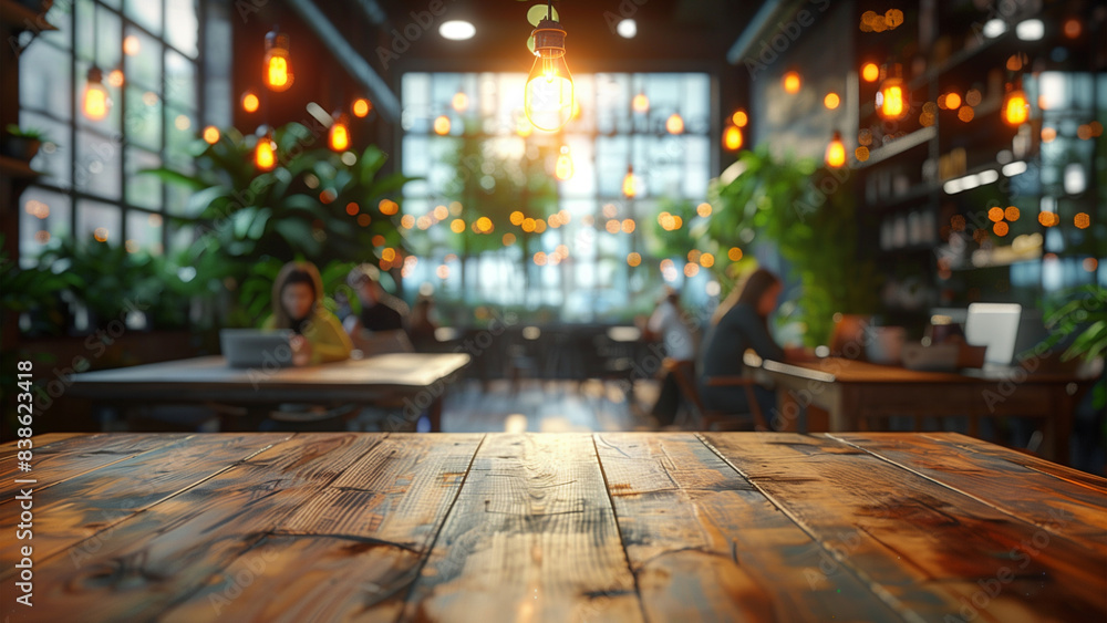 Coworking space background. Blurred cafe interior with working people, coworking interior with panoramic windows. Modern coworking interior wallpaper Coworking space background. Blurred cafe interior with working people, coworking interior with panoramic windows. Modern coworking interior wallpaper