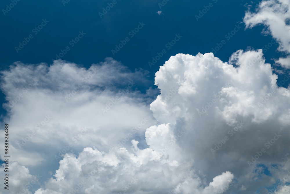 Blue sky White clouds clear sky nature background Blue sky White clouds clear sky nature background