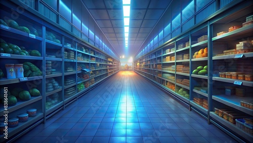 Background image of a supermarket aisle filled with daily necessities , shopping, groceries, supermarket, daily essentials, consumerism, stock photo, retail, household items, pantry photo