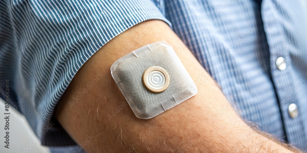 Biometric sensor patch for remote patient monitoring, sending real-time ...