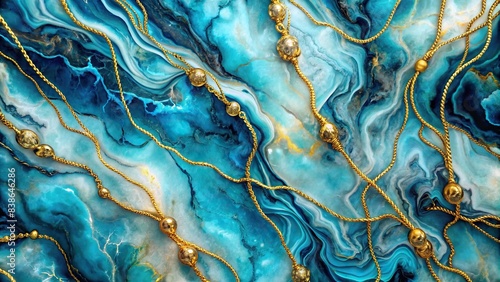 Abstract marble background with blue liquid gold and black string acrylic design, marble, abstract, background, blue, liquid gold, black, string, acrylic, design, texture, vibrant, colorful