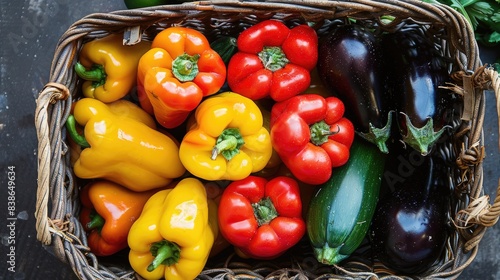 Basket of vegetables