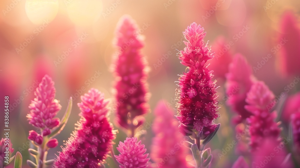 cockscomb flowers close up, summer time on a sunny day, soft focus background cockscomb flowers close up, summer time on a sunny day, soft focus background