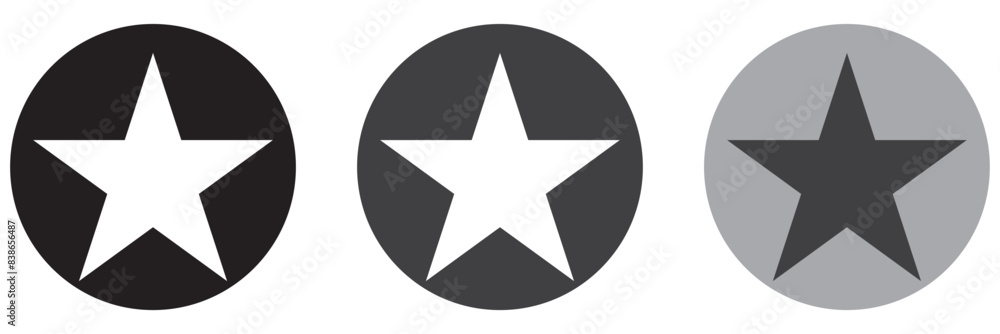Stars in circle symbol vector sign isolated on white background. Simple logo vector illustration for graphic and web design. Stars in circle symbol vector sign isolated on white background. Simple logo vector illustration for graphic and web design.