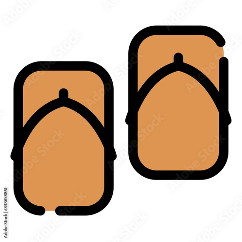 geta sandal icon 