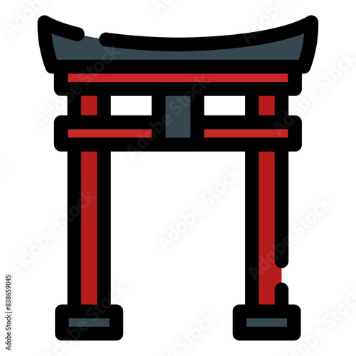 torii gate icon 