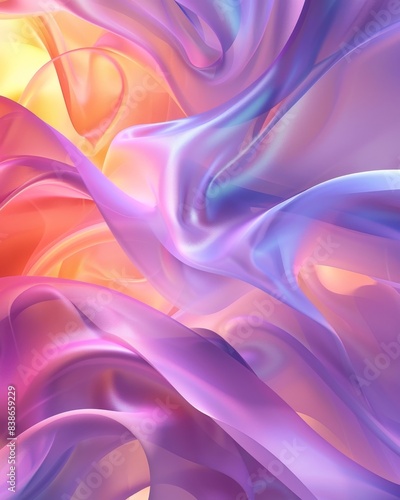 Colorful abstract art in various hues.