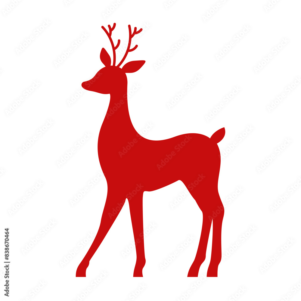 Reindeer Silhouette Reindeer Silhouette