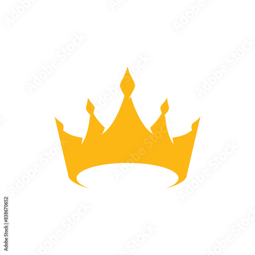 Crown Logo Template vector illustration
