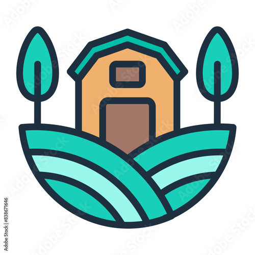 Vineyard Icon