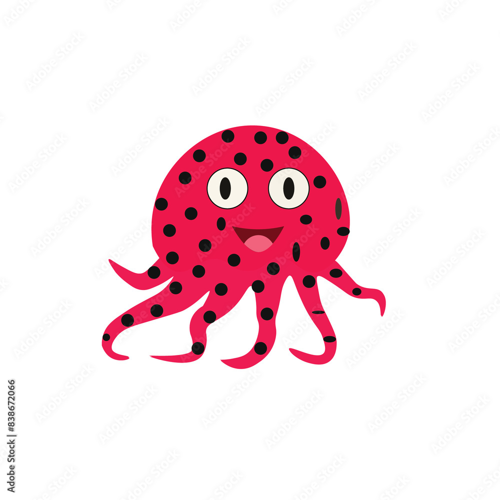 Fototapeta premium Octopus isolated