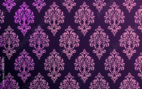 Purple repeated pattern 